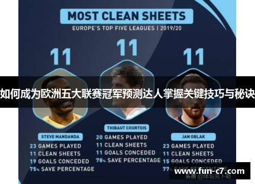 如何成为欧洲五大联赛冠军预测达人掌握关键技巧与秘诀