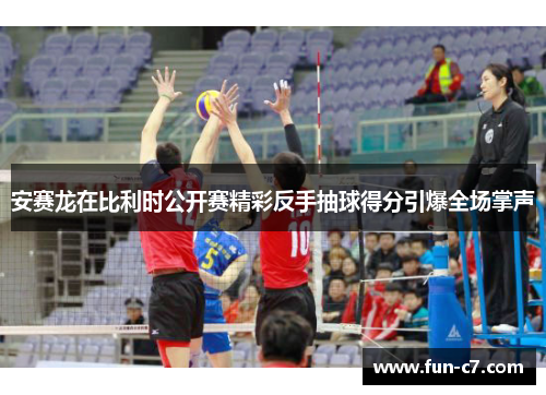 安赛龙在比利时公开赛精彩反手抽球得分引爆全场掌声